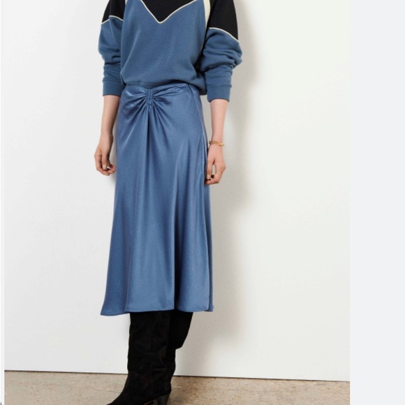 BA&SH Chain Strap Satin Cami and Candice Skirt - Picture 8 of 11